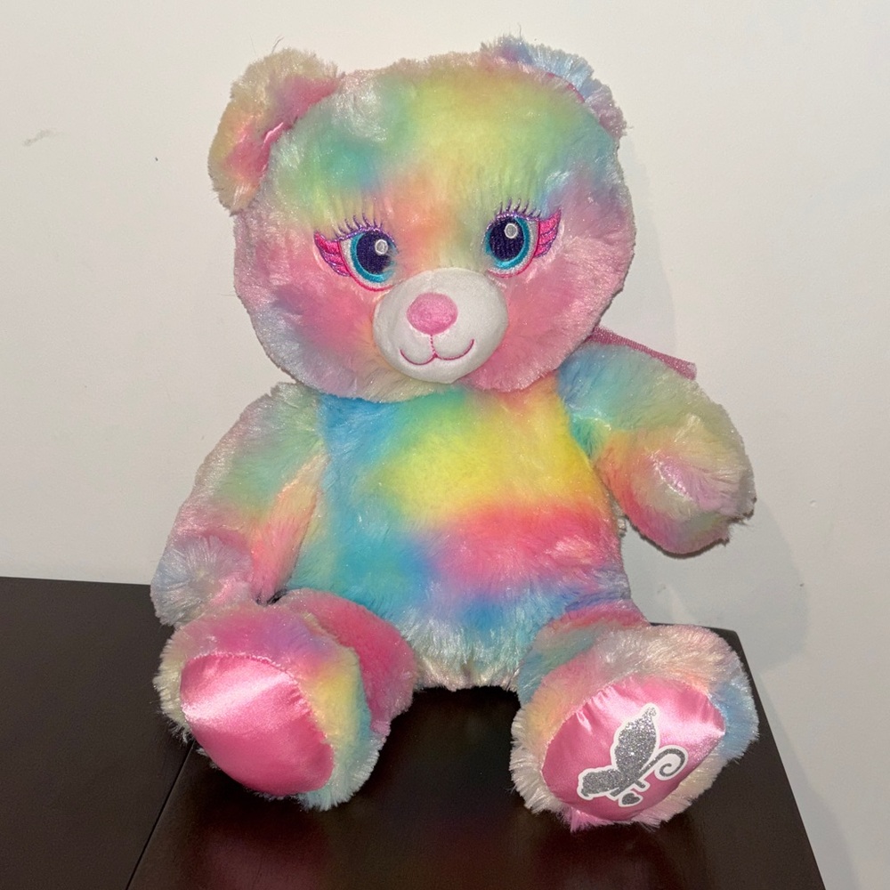 Build-A-Bear Rainbow Fairy Plush Bear